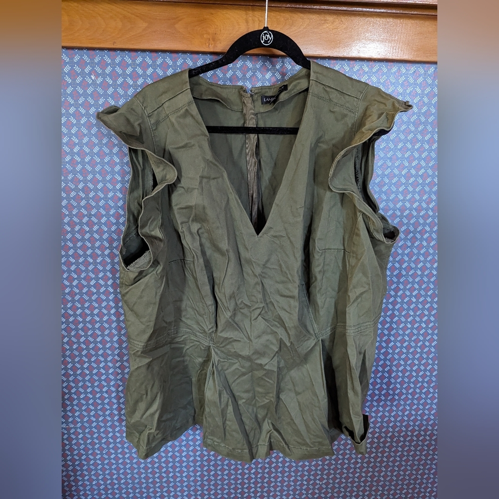 Lane Bryant Ruffle Top - Picture 5 of 6